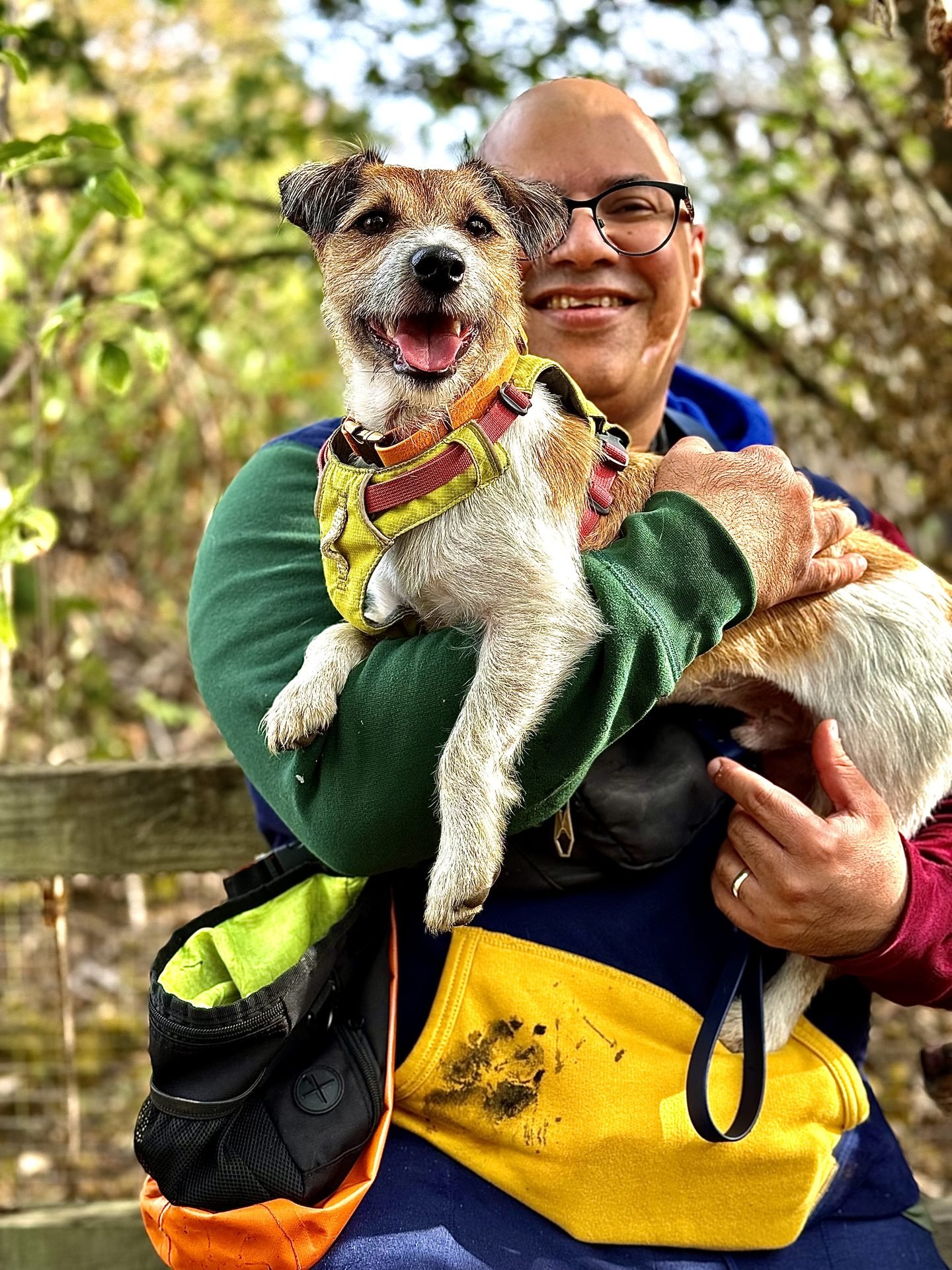 Aleem, co-founder of The Trusted Dog Collective